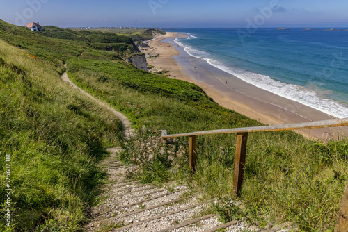 The International Appalachian Trail, IAT/SIA, Causeway Way Coast section, Ulster Way, Ballycastle to Portstewart, County Antrim, County Londonderry, Northern Ireland photo