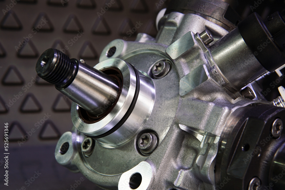 High pressure fuel pump for modern diesel engine. High pressure fuel pump for modern diesel engine.