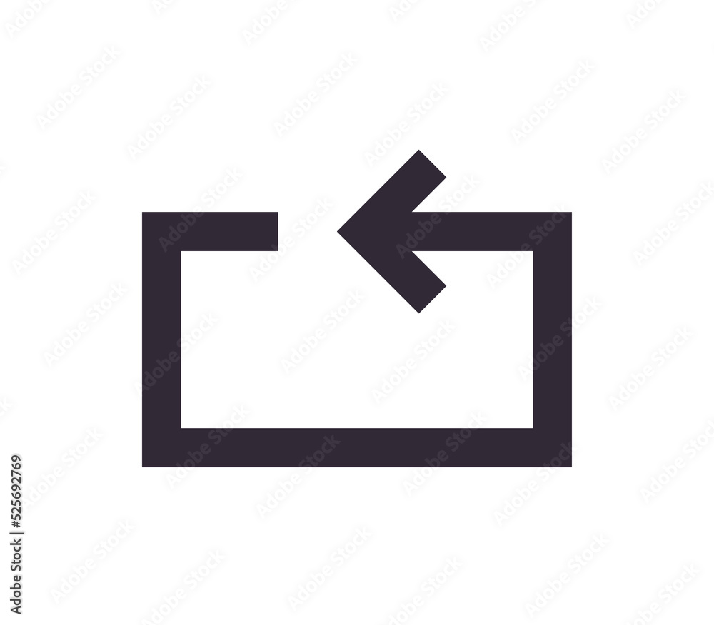 Mobile user interface navigation symbol and app icon simple outline linear vector. Mobile user interface navigation symbol and app icon simple outline linear vector.