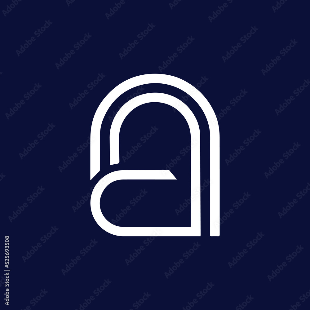 NA AN Logo Design , Initial Based AN NA Icon NA AN Logo Design , Initial Based AN NA Icon