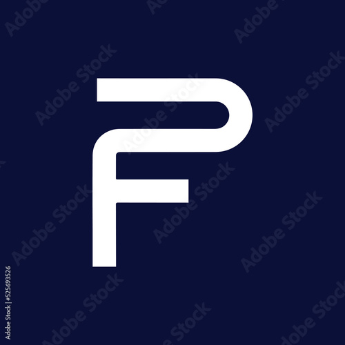 PF or FP Logo Design , Initial Based FP or PF Icon Free Download PF or FP Logo Design , Initial Based FP or PF Icon - GFXLoad