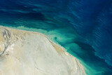 Beach from space. Elements of this image furnished by NASA