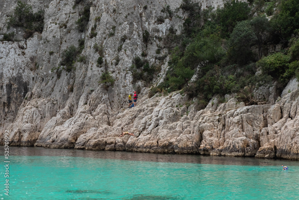 Mediterranean French France Calanque Tropical Fjord Beach Cliff Hike Cassis