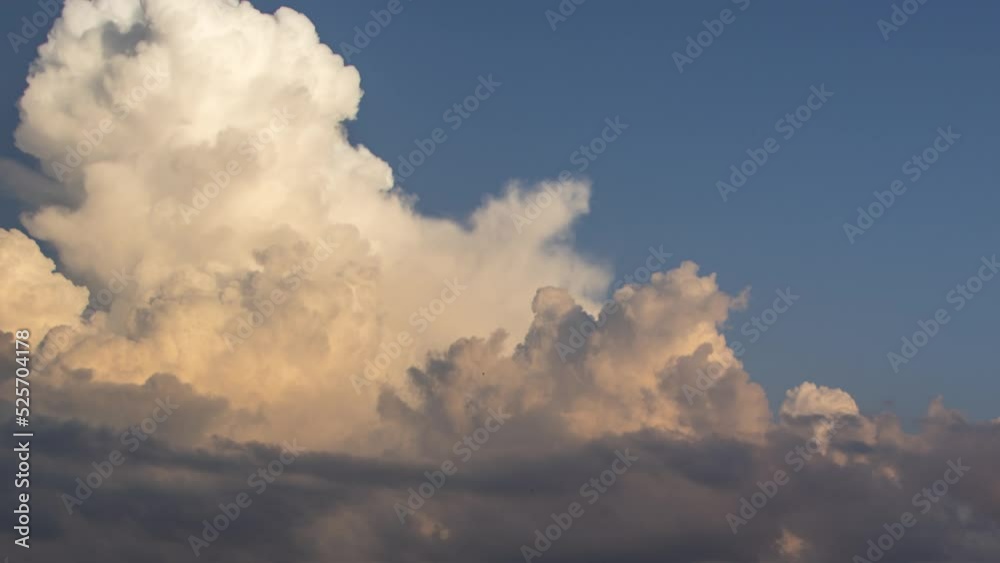 Clouds at sunset, amazing sky, nature background, time lapse.
Clouds at sunset, amazing sky, nature background, time lapse.