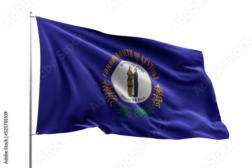 flag real realistic fabric flying wave shine country nation national pole hd transparent png kentucky