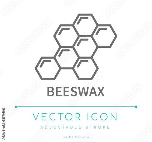 Beeswax Line Icon