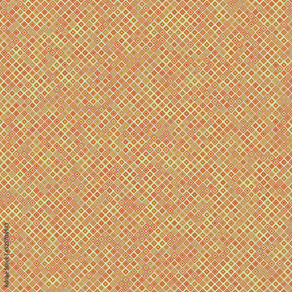 Color Rhombus tile tessellation pattern illustration Color Rhombus tile tessellation pattern illustration