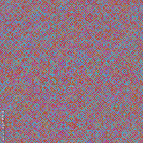 Color Rhombus tile tessellation pattern illustration © vector_master