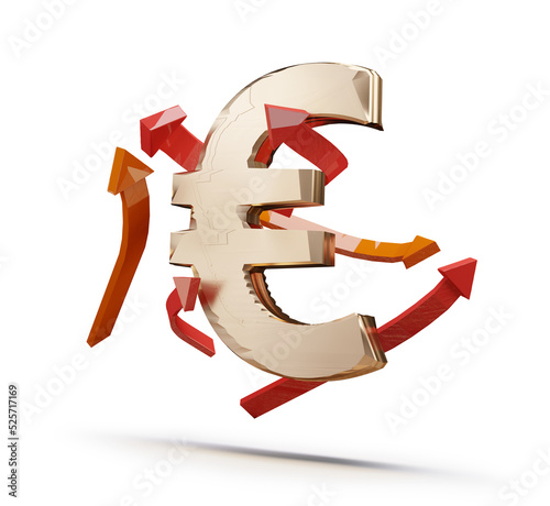 Euro symbol of the currency...