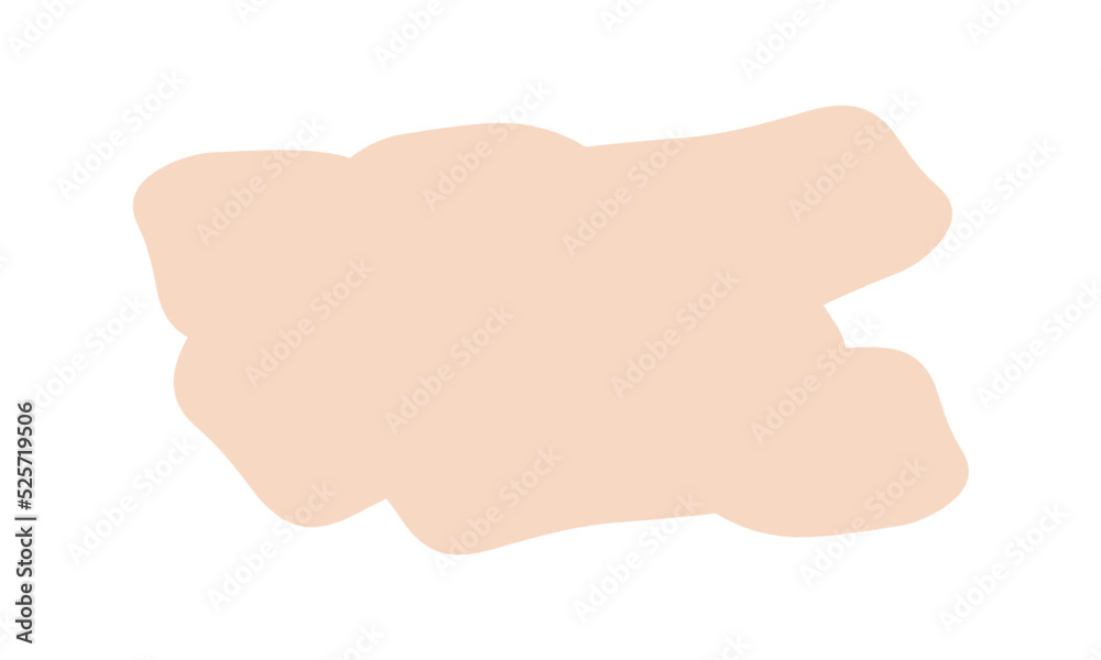 peach blob abstract peach blob abstract