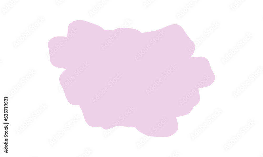 purple blobs abstract