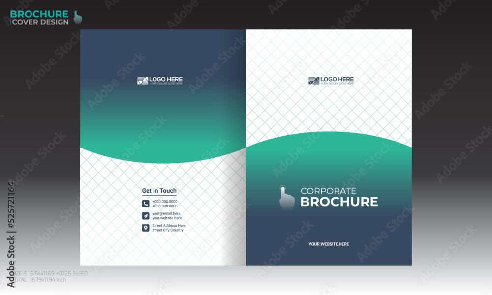 vector brochure cover design for any kind of use vector brochure cover design for any kind of use