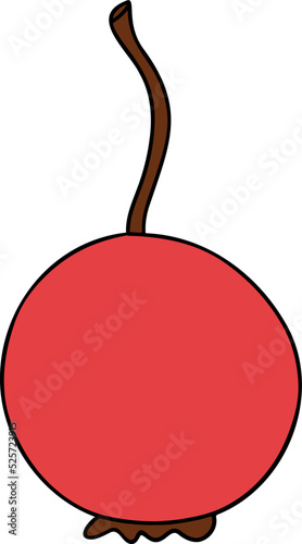 Autumn Holly berries, Autumn or Fall Animal, illustration