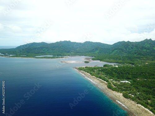Utwe & Hiroshi point in Kosrae, Micronesia （Federated States of Micronesia）
