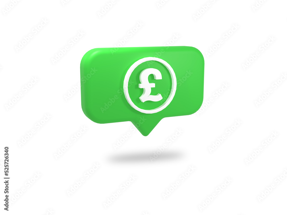 Speech bubble of pound sign. 3d rendering illustration. Speech bubble of pound sign. 3d rendering illustration.