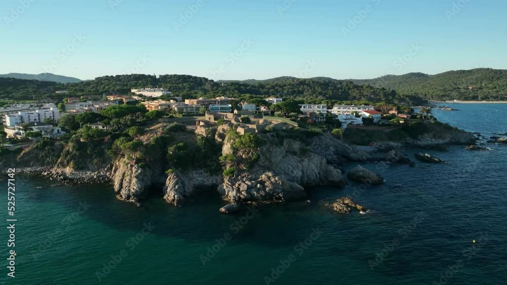 Amazing shoot of San Esteban del Mar's Castle in Palamos, Spain Amazing shoot of San Esteban del Mar's Castle in Palamos, Spain