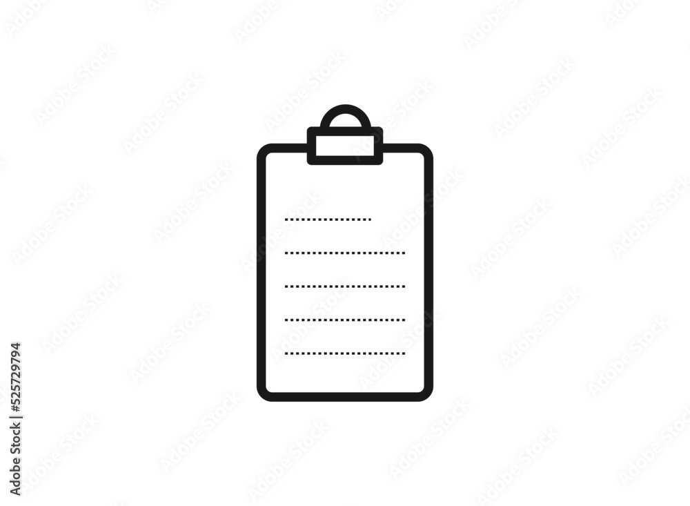 Document icon. Flat Design. Vector Illustration. Document icon. Flat Design. Vector Illustration.