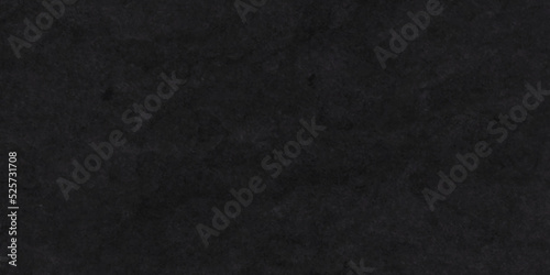 Dark black conrcrete cracked stone marble wall grunge backdrop background. panorama dark black with gray stucco wall, blank grunge vintage surface design. Worn gray grungy background.