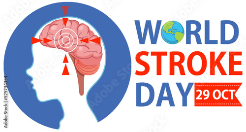 World Stroke Day Banner Design