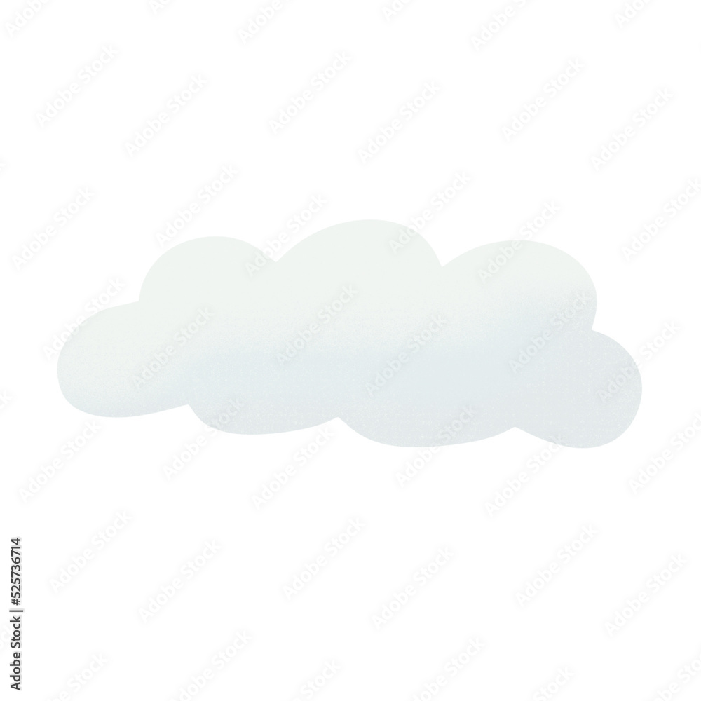 White Cloud Illustration White Cloud Illustration