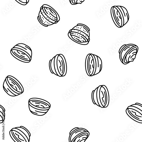 sauce ketchup food mayonnaise vector seamless pattern