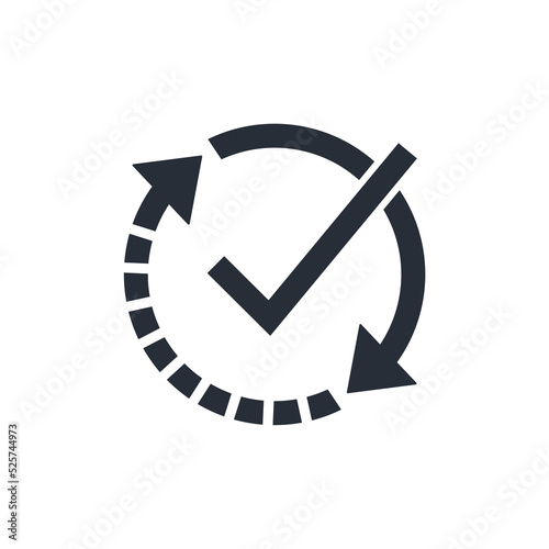 Error correction. Incident management. Vector linear icon isolated on white background.