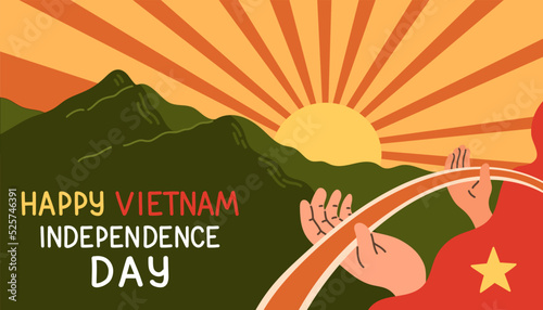 Vietnam independence day vector 2 September 