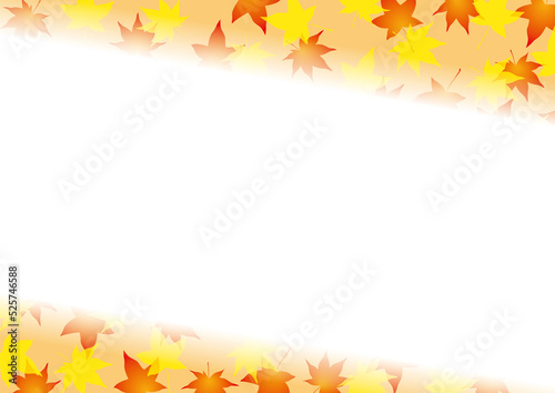 紅葉背景テンプレート