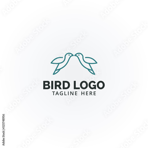 bird logo design resembling the letter y