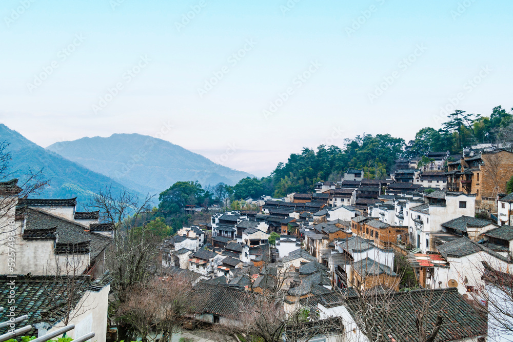 Wuyuan Huangling Scenic spot in Jiangxi Province, China