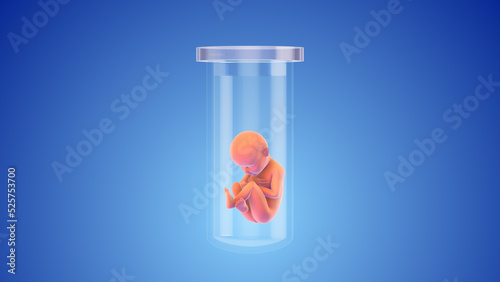 Test tube baby vitro fertilization photo
