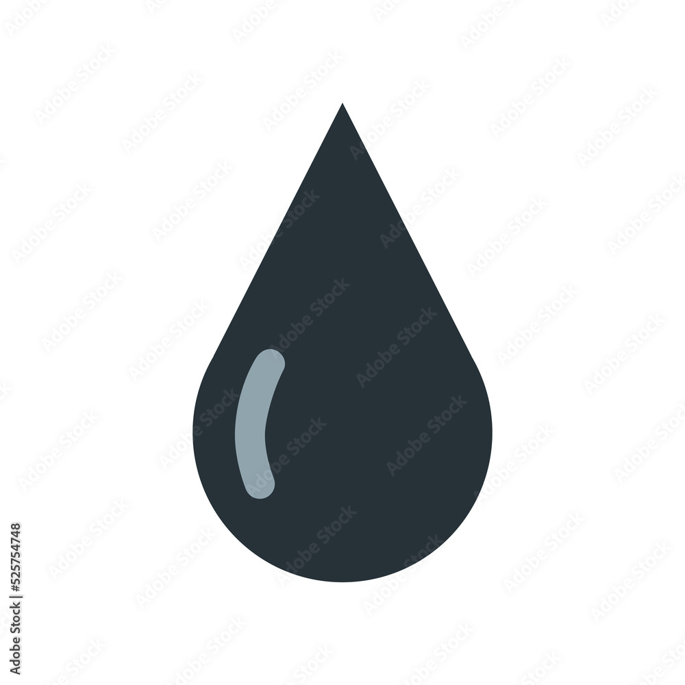 Oil drop icon. Element from the set dedicated to oil and gas production, processing and transportation. Oil drop icon. Element from the set dedicated to oil and gas production, processing and transportation.
