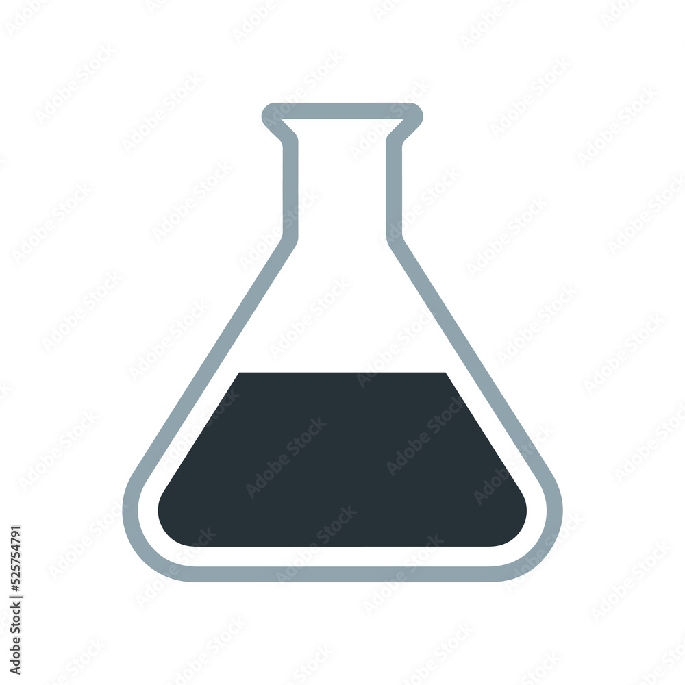 Oil flask icon. Element from the set dedicated to oil and gas production, processing and transportation.