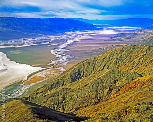 Dante's view in Death-Valley,-California