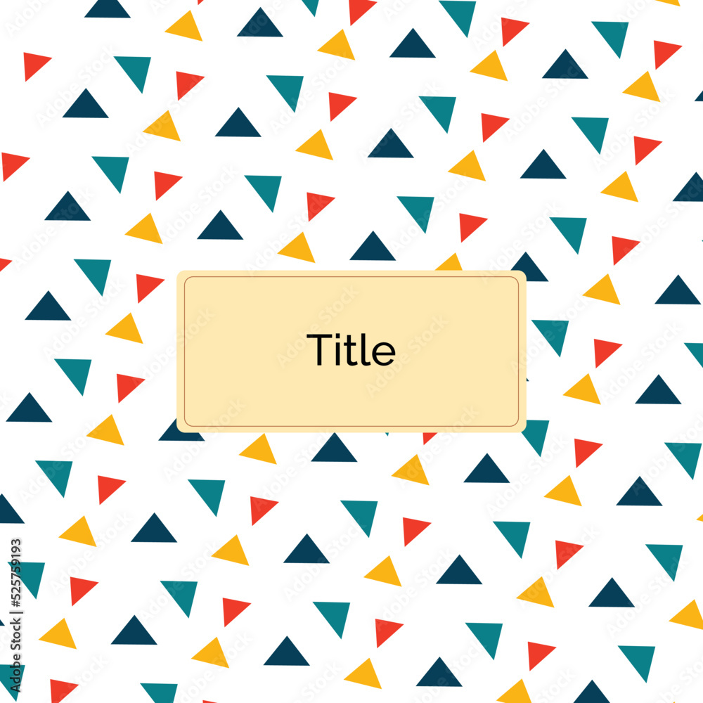 Geometric Background vector blank template Geometric Background vector blank template