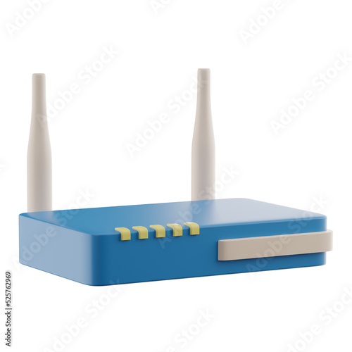 3D Wifi Router icon