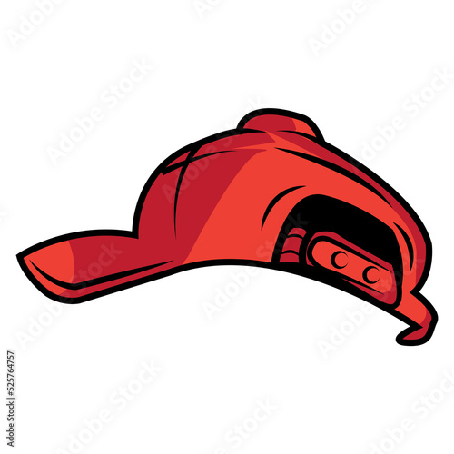 A graphic resource of a sideways hat, PNG transparent background