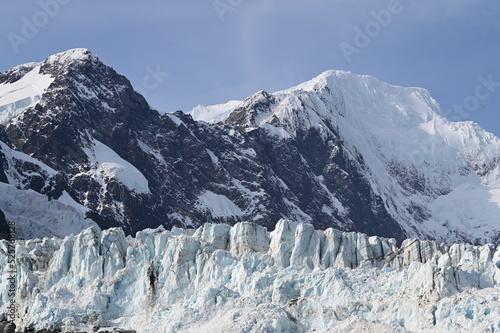 Glacier in antartica, Gletscher in der Antarktis, Südshetland photo