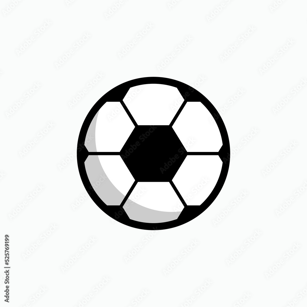 Soccer Ball Icon - Sport Element Vector. Soccer Ball Icon - Sport Element Vector.