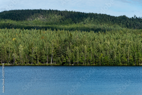 Umea, sweden The landscape of the  Umea river, or Umeaalven. photo