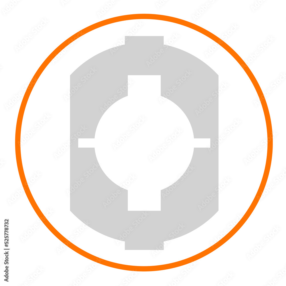 HUD FUI Design element for game and movie decoration, Cyber technology futuristic concept for user interface design HUD FUI Design element for game and movie decoration, Cyber technology futuristic concept for user interface design