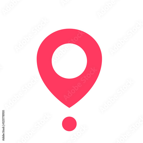 Free Download Location pin collection Red pointer icon for pin on the map to show the location. - GFXLoad