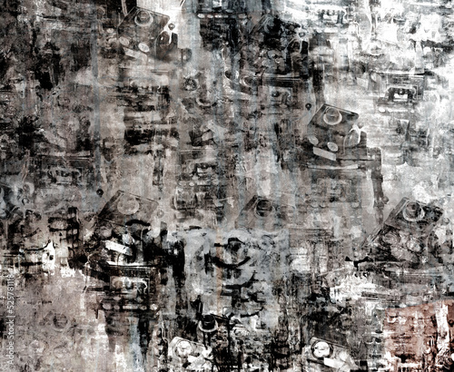 Abstract robots image