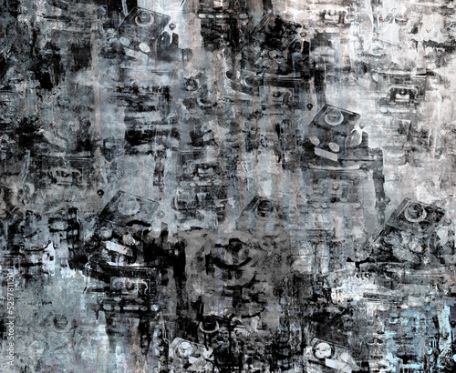 Abstract robots image robot army 