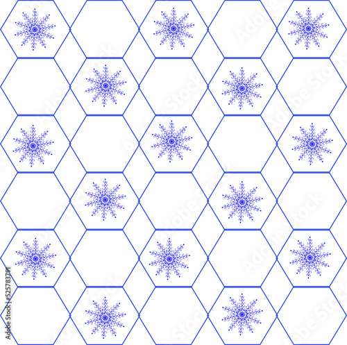 seamless winter pattern, background