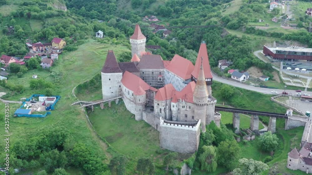 Corvin Castle în Hunedoara în Romania Corvin Castle în Hunedoara în Romania