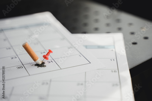 Foto World No Tobacco Day Concept Stop Smoking