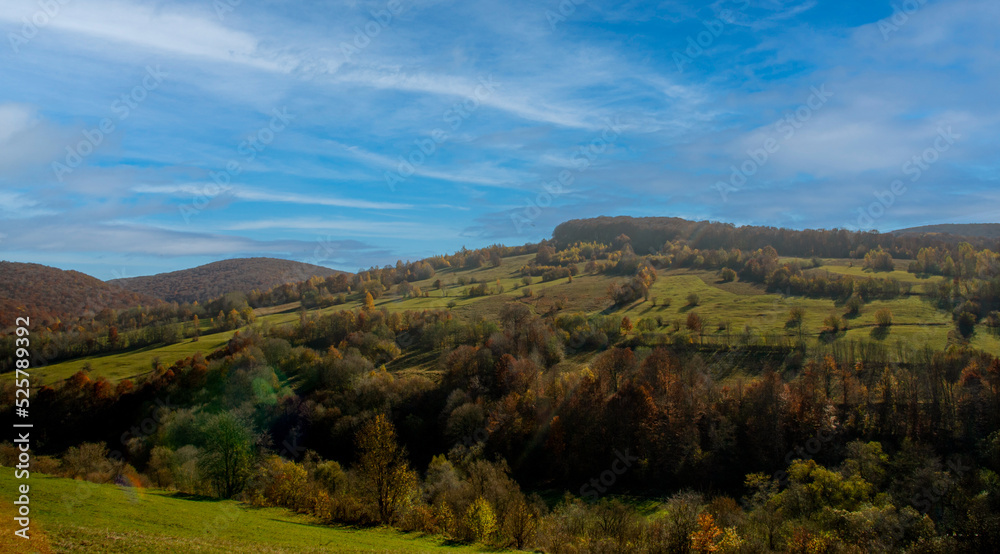 Fototapeta premium Landscape of Transylvania Romania