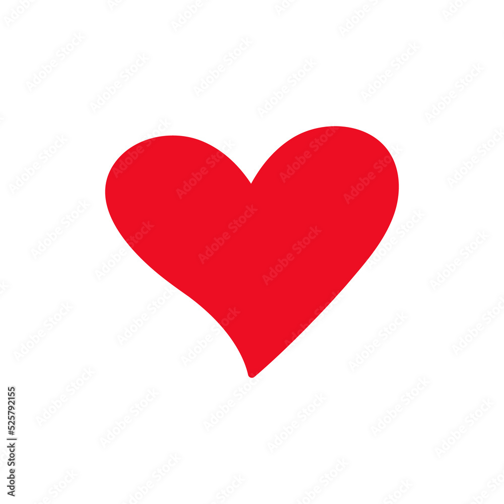 A set of beautiful red love heart shapes to decorate greeting cards on Valentine's Day. A set of beautiful red love heart shapes to decorate greeting cards on Valentine's Day.