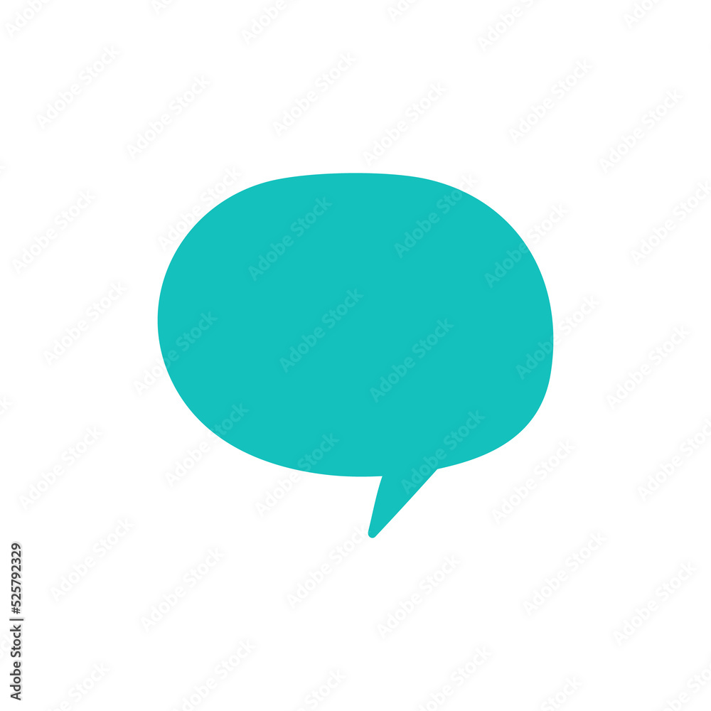 Speech Bubble for Entering Conversation Messages and Thoughts of Cartoon Characters Speech Bubble for Entering Conversation Messages and Thoughts of Cartoon Characters